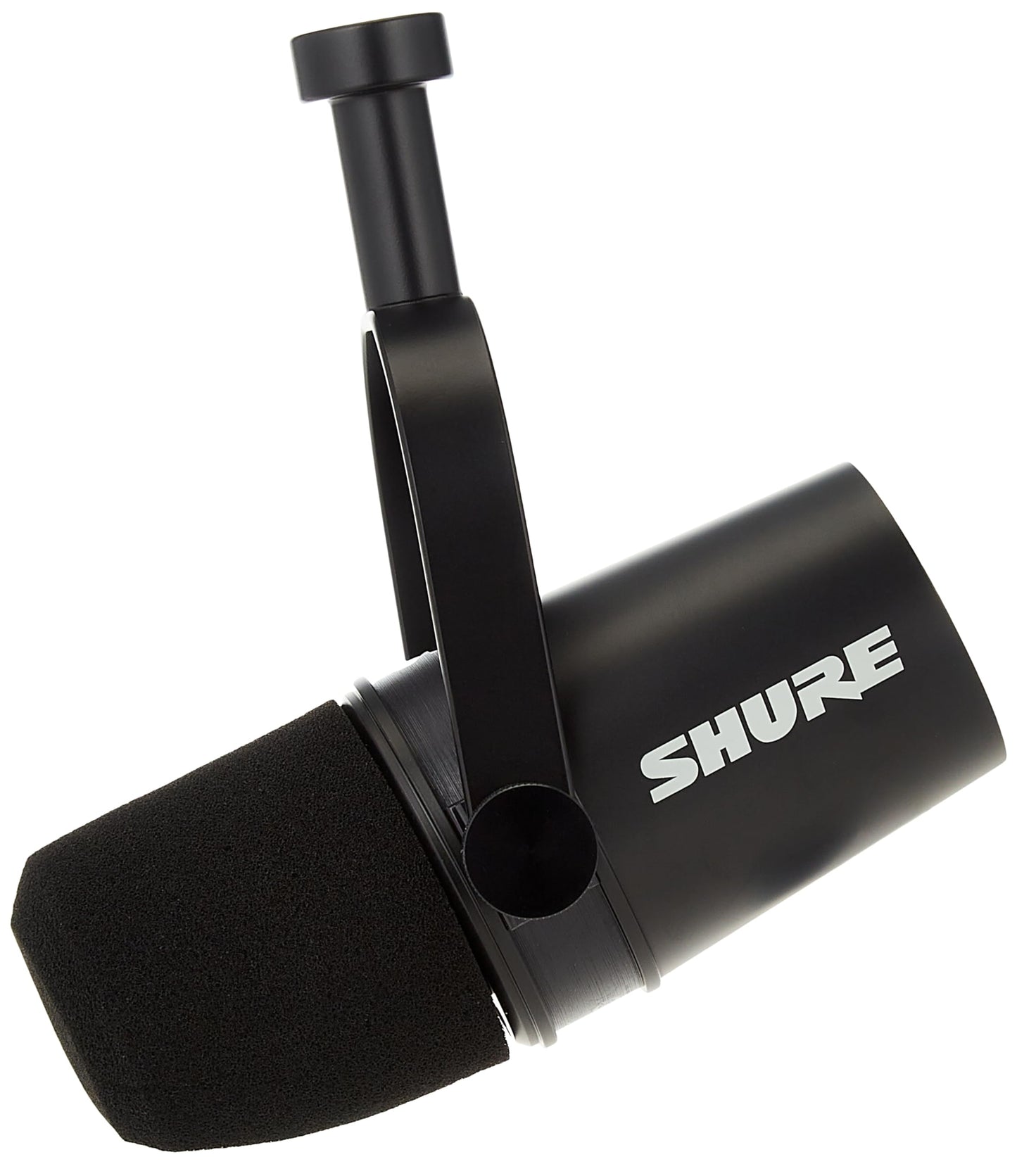 Shure MV7X XLR Podcast Microphone - Pro Quality Dynamic Mic for Podcasting & Vocal Recording, Voice-Isolating Technology, All Metal Construction, Mic Stand Compatible, Optimized Frequency - Black